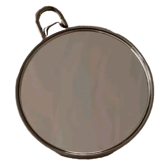 DOLCE & GABBANA RED LEATHER MINI TOTE WITH MIRROR - Picture 11 of 15